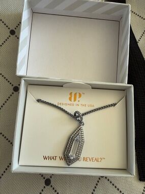 Bomb party hematite necklace. Brand new!